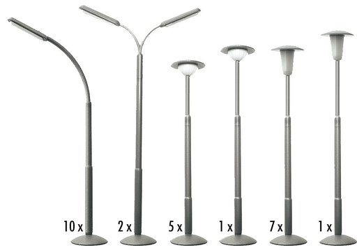 [Faller 180538  ] Faller 180538   H0  Kit de lampadaires 