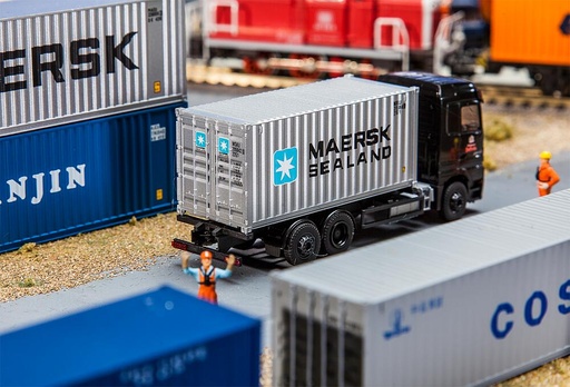 [Faller 180823  ] Faller 180823   H0  20’ Conteneur MAERSK SEALAND 69,5 x 28 x 30 mm