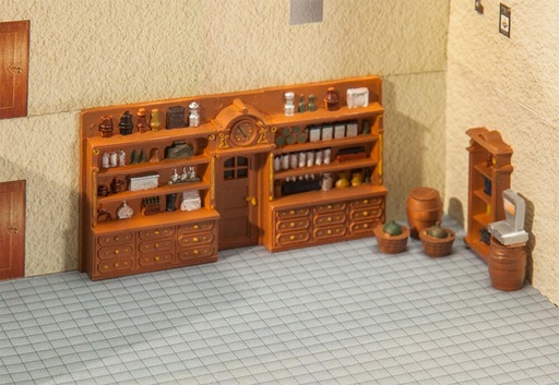 [Faller 180923  ] Faller 180923   H0  Aménagement de magasin 68 x 36 x 7 mm
