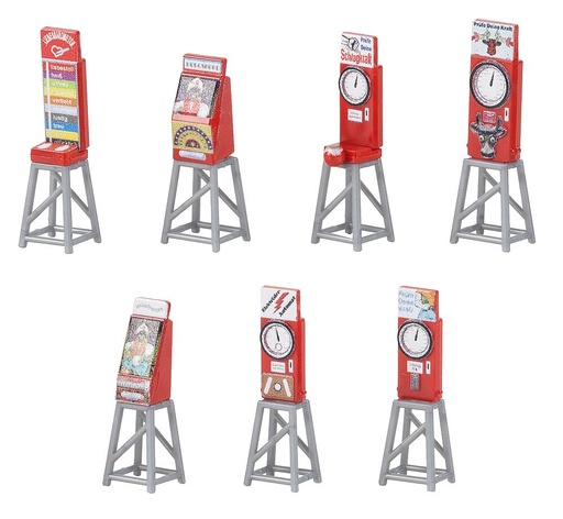 [Faller 180946  ] Faller 180946   H0  7 Machines à sous de fête foraine 