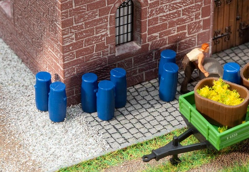 [Faller 180970  ] Faller 180970   H0  9 Fûts en plastique 