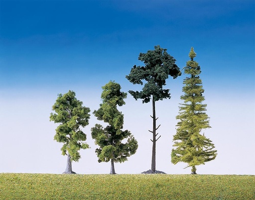 [Faller 181495  ] Faller 181495   H0, TT, N  15 Arbres de forêt mixte, assortis 