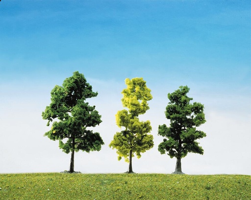 [Faller 181497  ] Faller 181497   H0  15 Arbres de forêt mixte, assortis 