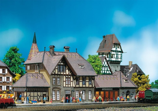 [Faller 212111  ] Faller 212111   N  Gare de Schwarzburg 310 x 107 x 120 mm