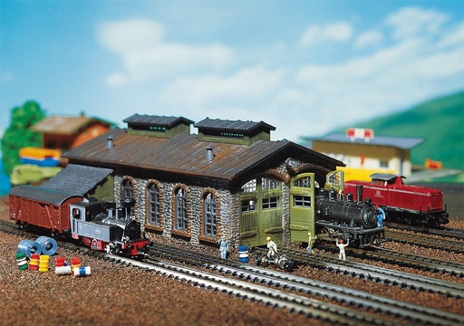 [Faller 222116  ] Faller 222116   N  Hangar à locomotive 188 x 111 x 68 mm