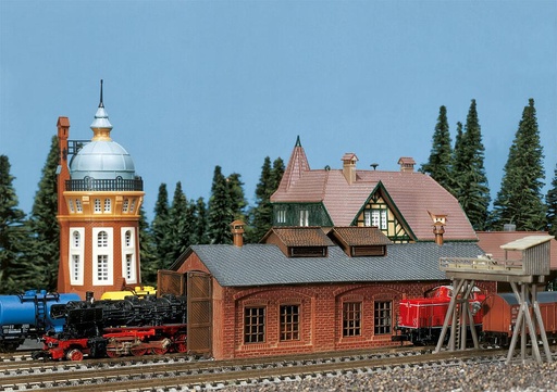 [Faller 222141  ] Faller 222141   N  Hangar à locomotive, 1 emplacement 175 x 52 x 62 mm