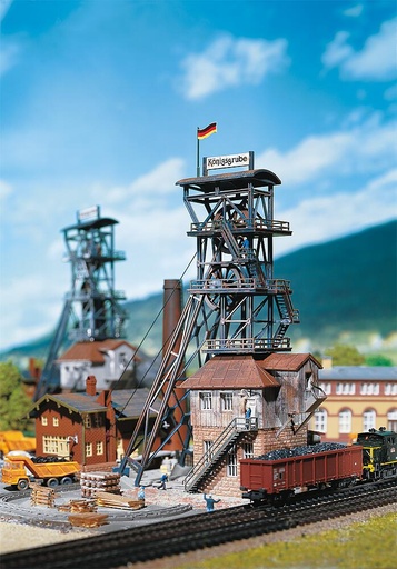 [Faller 222190  ] Faller 222190   N  Installation d’extraction Mine du Roi 174 x 118 x 184 mm