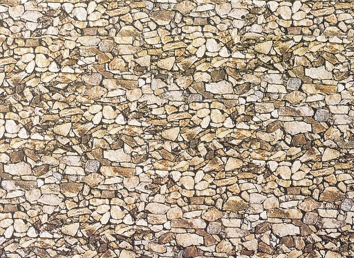 [Faller 222562  ] Faller 222562   N  Plaque de mur, Pierres naturelles 250 x 125 x 0,5 mm