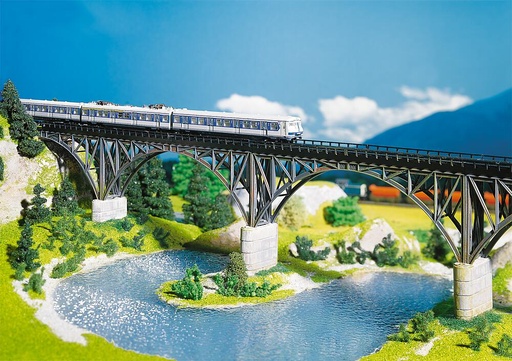 [Faller 222581  ] Faller 222581   N  Pont à arches 400 x 32 x 105 mm