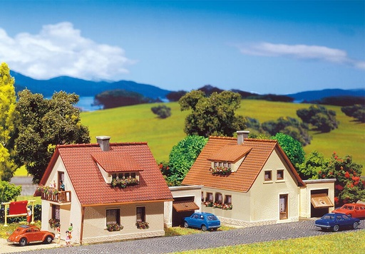 [Faller 232226  ] Faller 232226   N  2 Maisons individuelles 110 x 57 x 54 mm (2 x)
