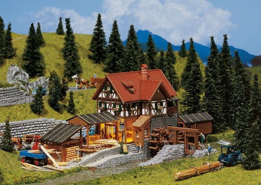 [Faller 232255  ] Faller 232255   N  Moulin de scierie (sans moteur) 171 x 118 x 83 mm