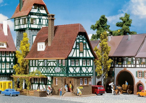 [Faller 232282  ] Faller 232282   N  Auberge Rothenburg 117 x 83 x 100 mm