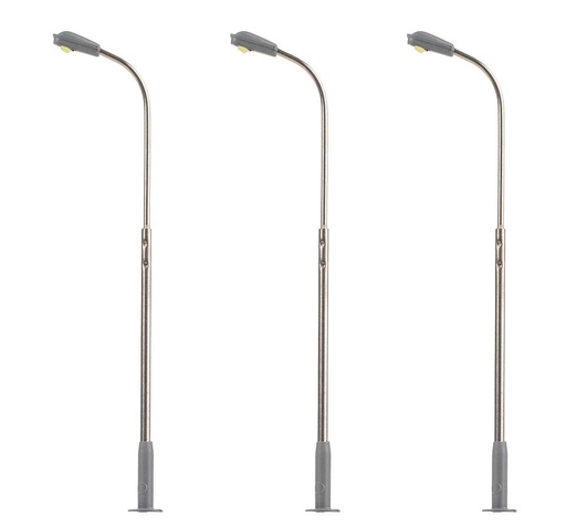 [Faller 272120  ] Faller 272120   N  Éclairages publics LED, lampadaires, froid blanc, 3 pièces 