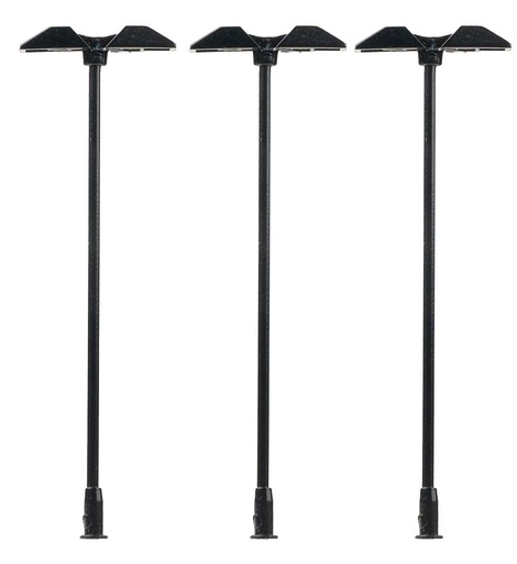 [Faller 272132  ] Faller 272132   N  LED-Trapezleuchte, zweiflammig, warmweiß, 3 Stück 