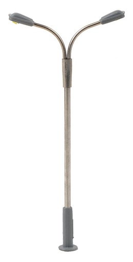[Faller 272221  ] Faller 272221   N  Éclairage public LED, lampadaire, deux bras, froid blanc 