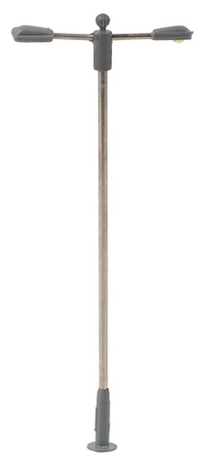 [Faller 272223  ] Faller 272223   N  Éclairage public LED, lampe en prolongement, deux bras, froid blanc 
