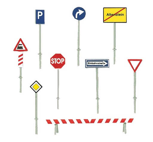 [Faller 272450  ] Faller 272450   N  Set panneaux de route  
