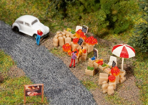 [Faller 272536  ] Faller 272536   N  Stand de vente de rue 