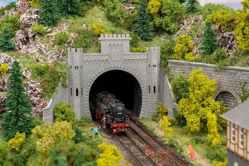 [Faller 272589  ] Faller 272589   N  Entrée de tunnel, 2 voies 110 x 94 x 91 mm, 55 mm, 54 mm