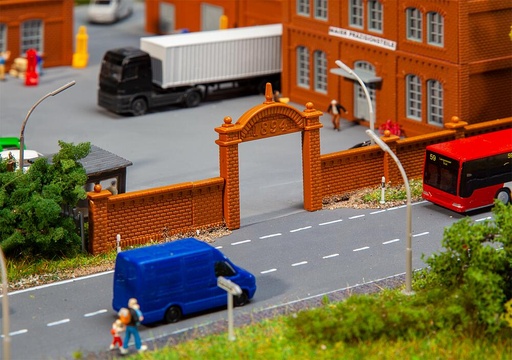 [Faller 272917  ] Faller 272917   N  Mur de fabrique 