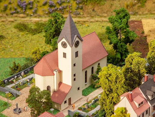 [Faller 282778  ] Faller 282778   Z  Église St. Jean-Baptiste 138 x 73 x 141 mm