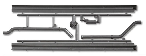 [POLA 333114  ] POLA 333114   G  Gouttières 238 mm (2 x)
A: 115 mm
B: 134 mm