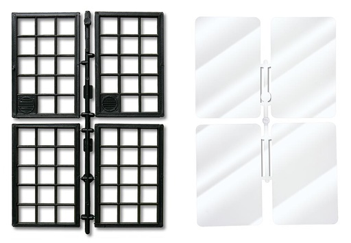 [POLA 333117  ] POLA 333117   G  Fenêtre et verre à vitre 62 x 96 mm (4 x)
61 x 95 mm (4 x)