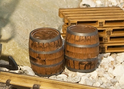 [POLA 333211  ] POLA 333211   G  2 Tonneaux en bois 