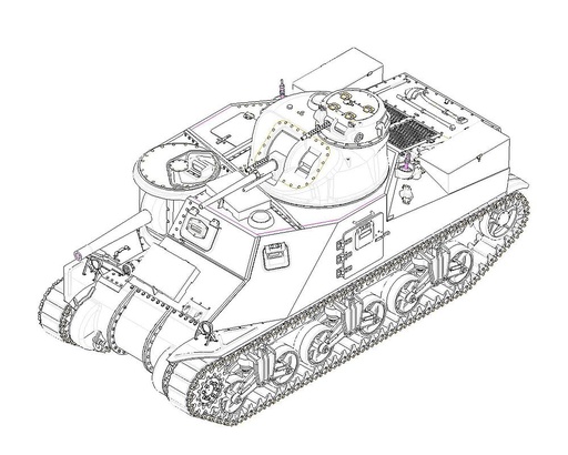 [I LOVE KITS 63517  ] I LOVE KITS 63517  1/35 M3A3 