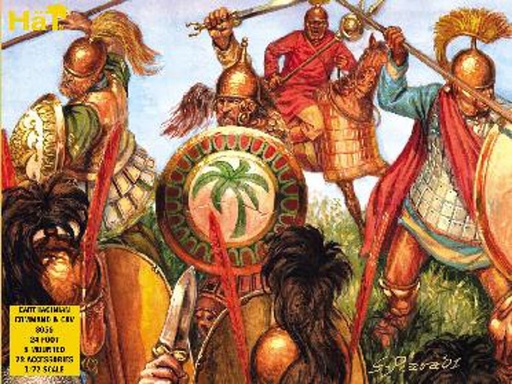 [HAET 8056  ] HAET 8056  1/72 Le commandement carthaginois d'Hannibal 