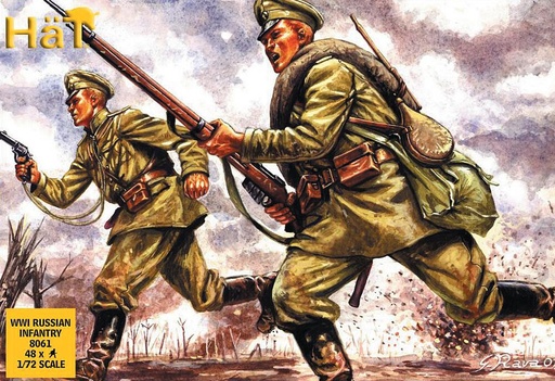 [HAET 8061  ] HAET 8061  1/72 WWI Infanterie russe 