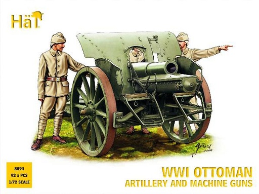 [HAET 8094  ] HAET 8094  1/72 WWI Artillerie turque 