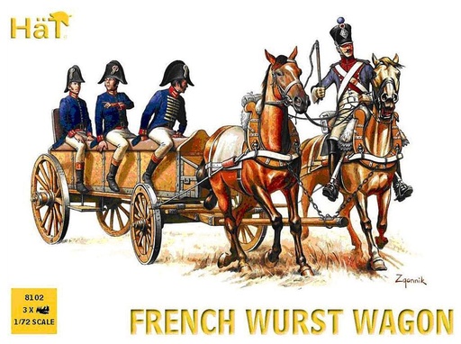 [HAET 8102  ] HAET 8102  1/72 Chariots à saucisses français 