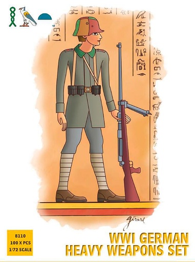 [HAET 8110  ] HAET 8110  1/72 WWI Artillerie allemande 