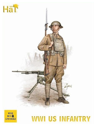 [HAET 8112  ] HAET 8112  1/72 WWI Infanterie américaine 