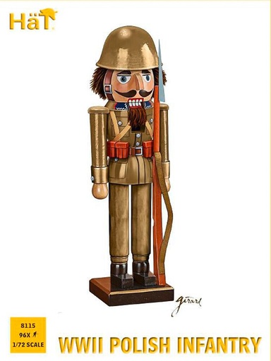 [HAET 8115  ] HAET 8115  1/72 WWII Infanterie polonaise 