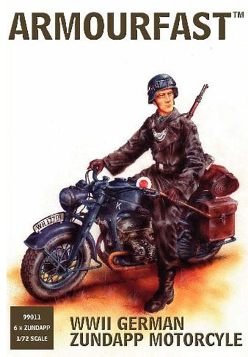 [HAET 8127  ] HAET 8127  1/72 WWII Police militaire allemande à moto 