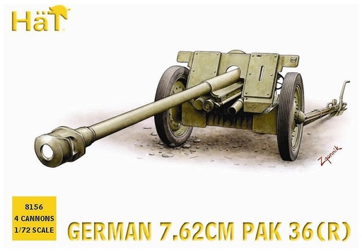 [HAET 8156  ] HAET 8156  1/72 PAK 3r allemand 7,62 cm 