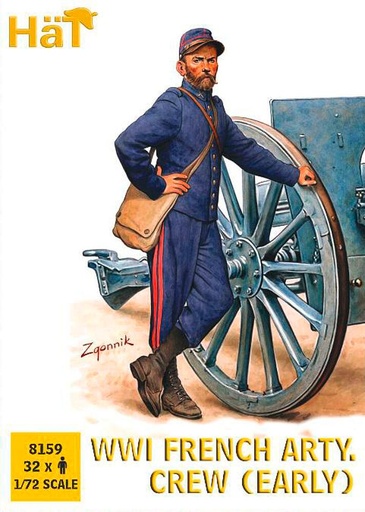 [HAET 8159  ] HAET 8159  1/72 WWI Équipe d'artillerie française 