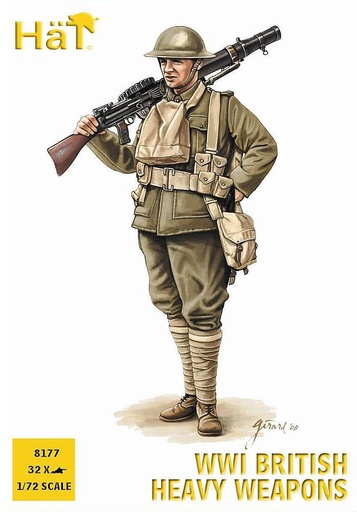 [HAET 8177  ] HAET 8177  1/72 WWI Armes lourdes britanniques 