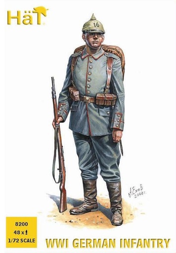[HAET 8200  ] HAET 8200  1/72 WW I Infanterie allemande 