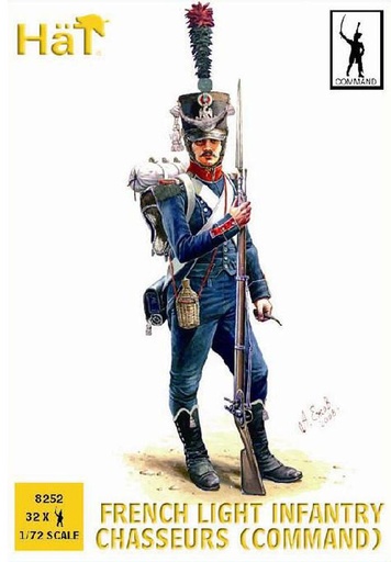 [HAET 8252  ] HAET 8252  1/72 Infanterie légère française, Chasseurs, Commandement 
