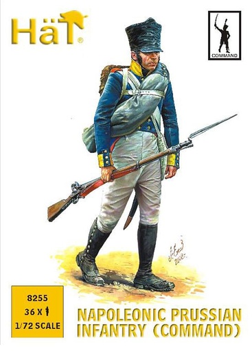 [HAET 8255  ] HAET 8255  1/72 Infanterie prussienne, commandement 