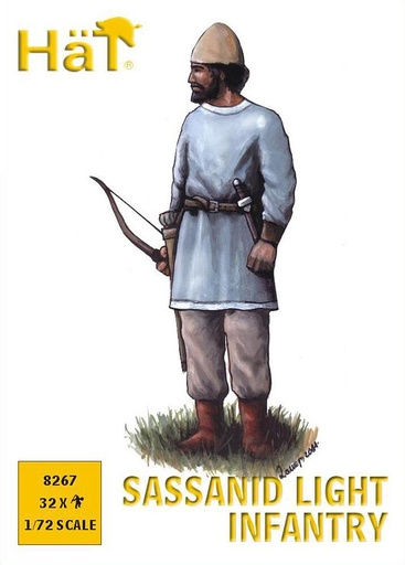 [HAET 8267  ] HAET 8267  1/72 Infanterie légère sassanide 