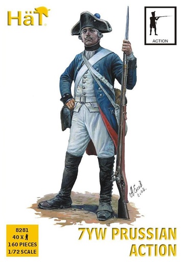 [HAET 8281  ] HAET 8281  1/72 Infanterie prussienne, en action 