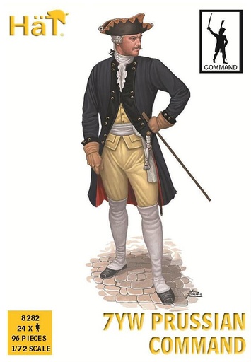 [HAET 8282  ] HAET 8282  1/72 Infanterie prussienne, commandement 