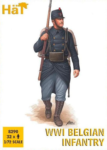 [HAET 8290  ] HAET 8290  1/72 WWI Infanterie belge 