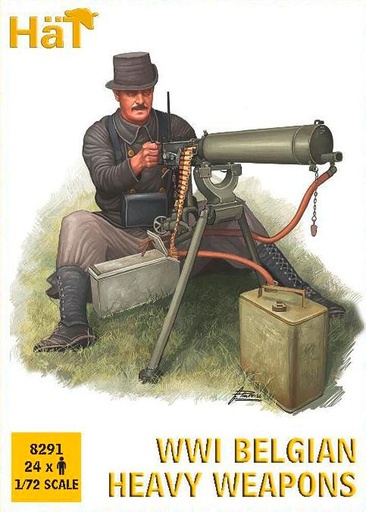 [HAET 8291  ] HAET 8291  1/72 WWI Armes lourdes belges 