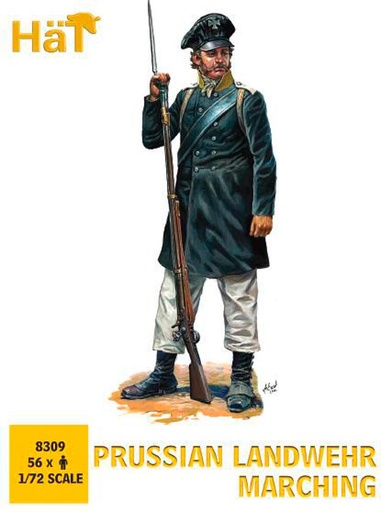 [HAET 8309  ] HAET 8309  1/72 Landwehr prussienne, en marche 