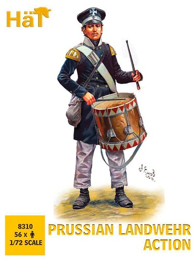 [HAET 8310  ] HAET 8310  1/72 Landwehr prussienne, en action 